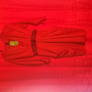 H&M Orange longsleeve Dress